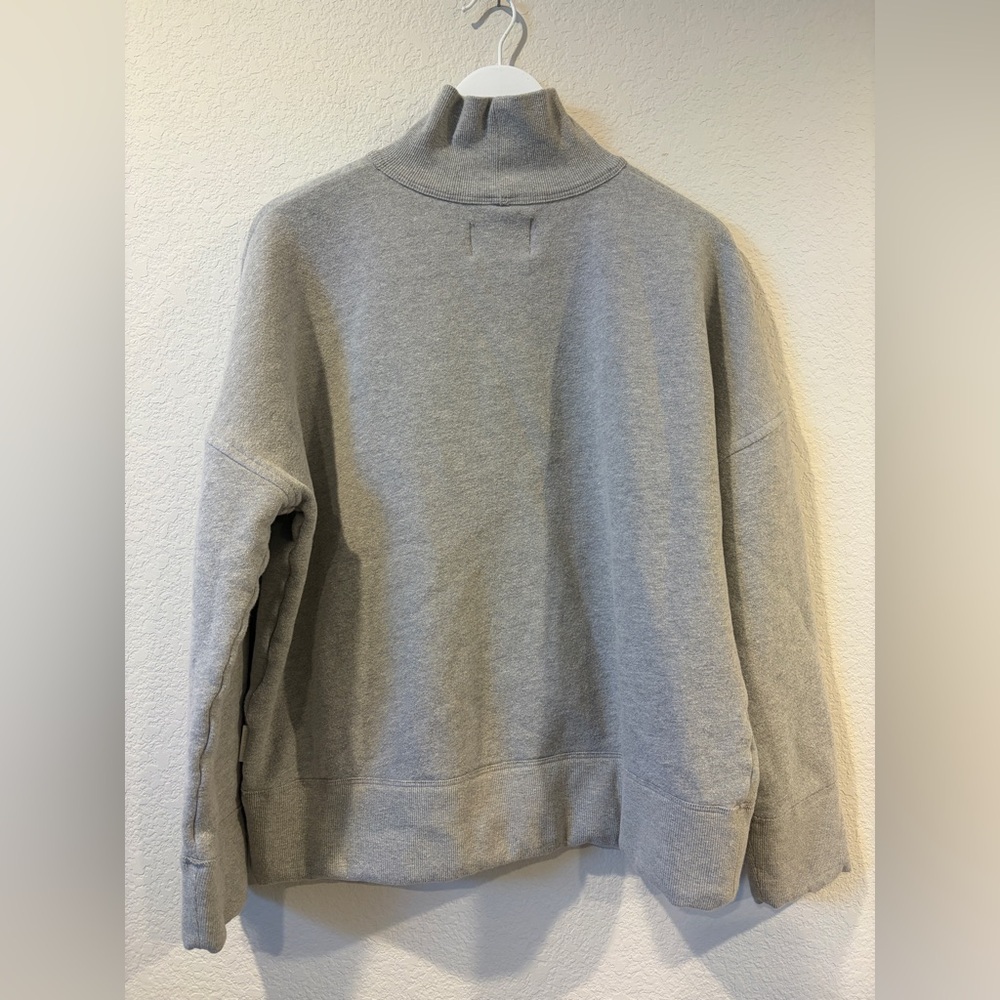 Citizens of Humanity Women’s Heather Grey Cara Turtleneck - Small - Picture 5 of 8